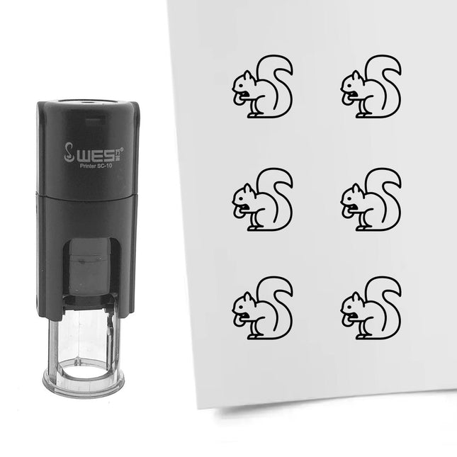 Stempel Eichhörnchen Ø10mm rund