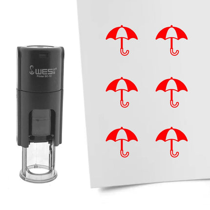 Stempel Regenschirm Ø10mm rund