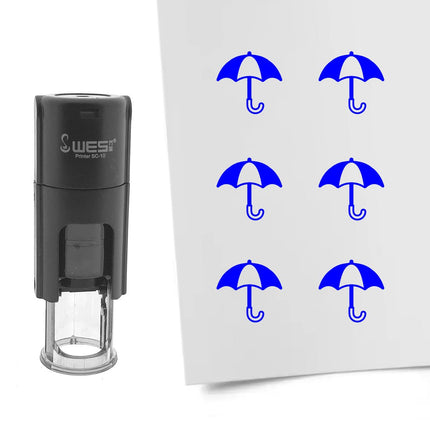 Stempel Regenschirm Ø10mm rund
