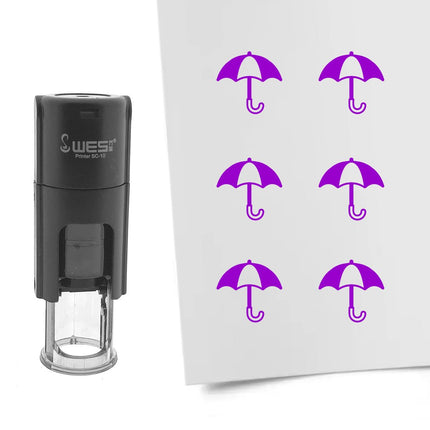 Stempel Regenschirm Ø10mm rund