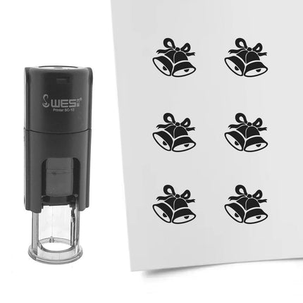 Stempel Weihnachtsglocken Ø10mm rund