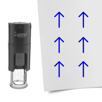 Stempel Pfeil Ø10mm rund