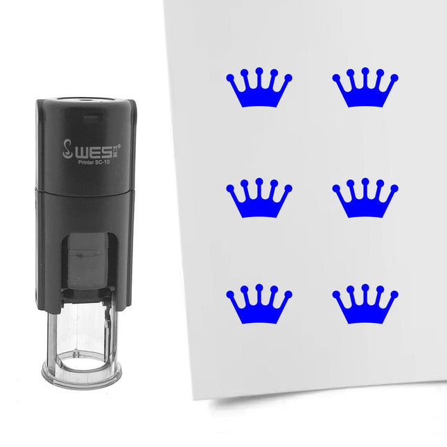 Stempel Krone Ø10mm rund