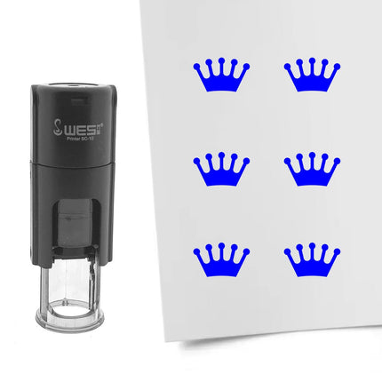 Stempel Krone Ø10mm rund