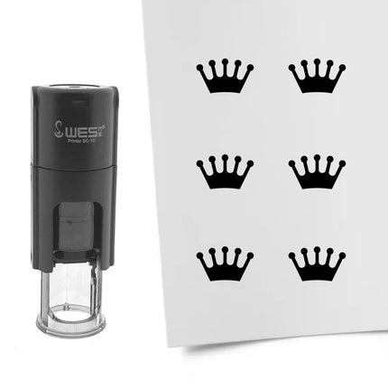 Stempel Krone Ø10mm rund