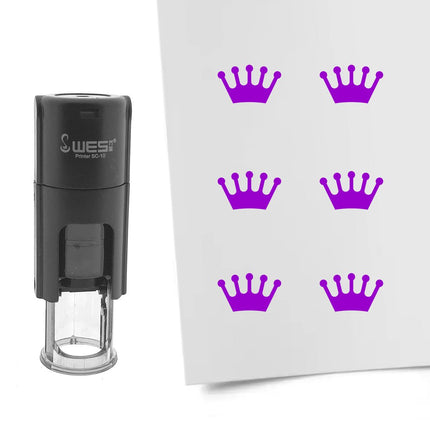 Stempel Krone Ø10mm rund