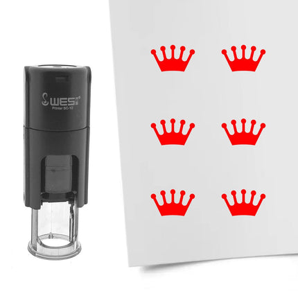 Stempel Krone Ø10mm rund