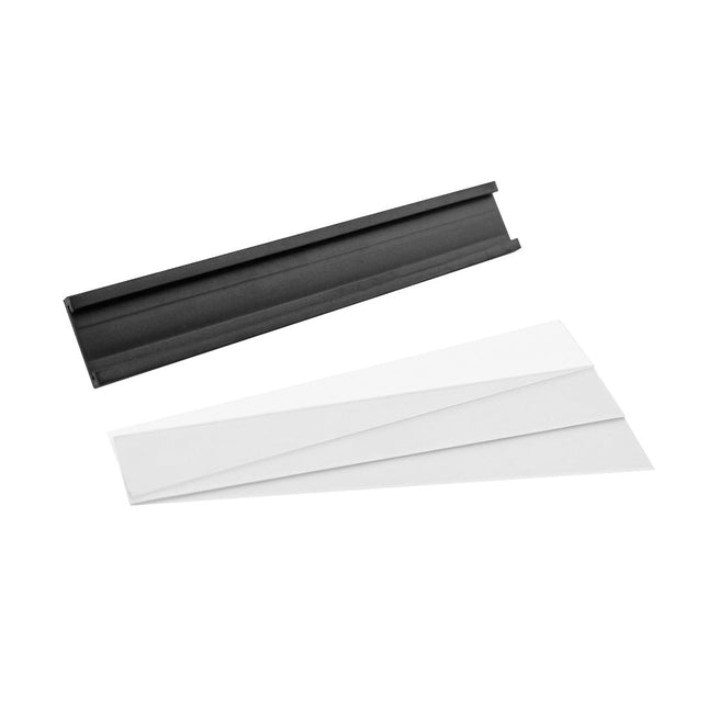Etikettenhalter magnetisch 76x13 mm- pro Stück