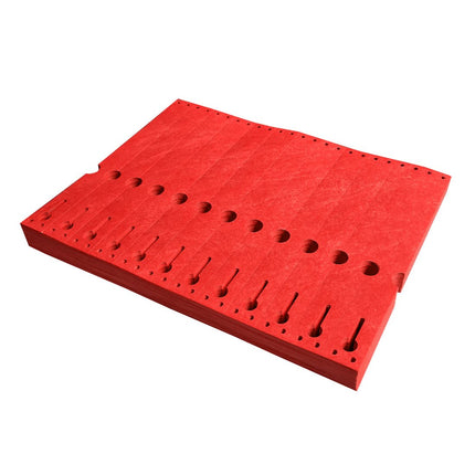 Schlaufenetiketten Tyvek 105 g/m², Matrixdrucker - 220 x 25,4 mm - 1000 Stück