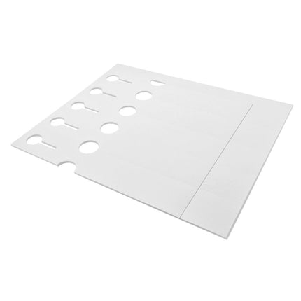 Schlaufenetiketten Laserdrucker 125µ, 250x38 mm, mit Abrißstreifen- 200 Stück