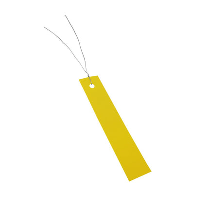 Hängeetikett mit Draht 18x100mm - 250 Stück