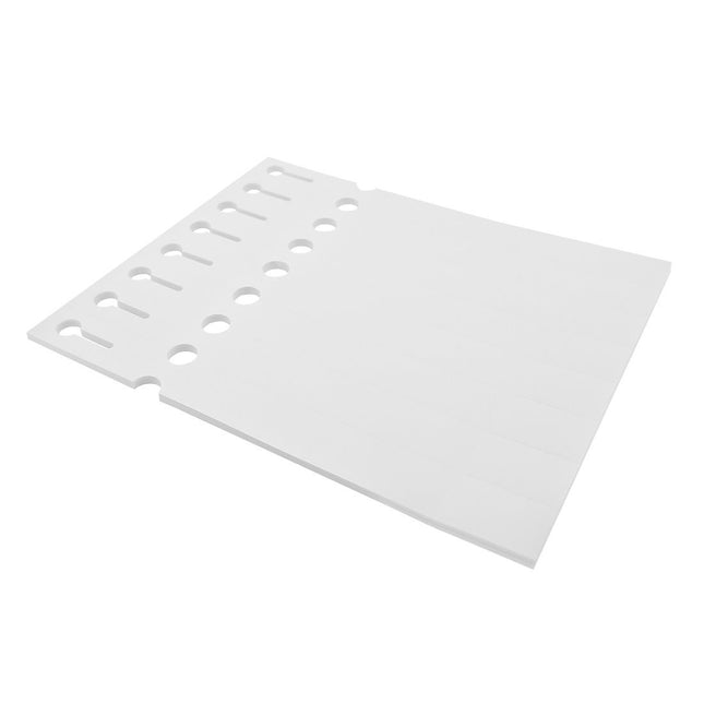 Schlaufenetiketten Laserdrucker 125µ, 250x25 mm - 200 Stück