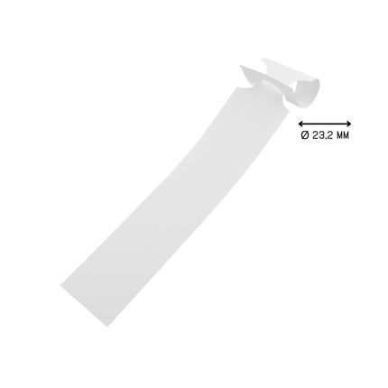 Schlaufenetiketten Laserdrucker 125µ, 250x38 mm - 200 Stück