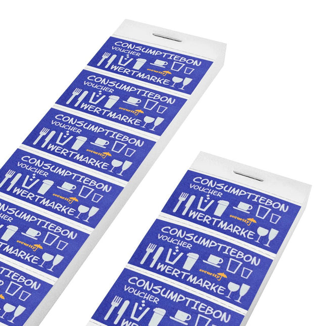 Wertmarken Block, UV-Merkmal - 1000 Abrisse pro Satz