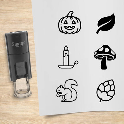 Stempelset Herbst Ø10mm rund