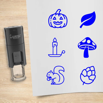 Stempelset Herbst Ø10mm rund