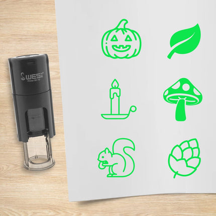 Stempelset Herbst Ø10mm rund