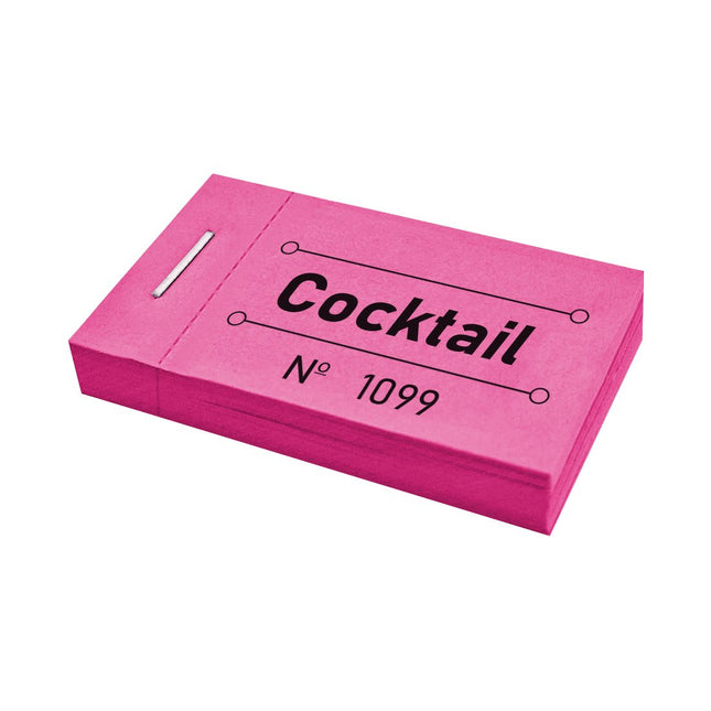 Wertmarken Block 'Cocktail' - 50 Abrisse