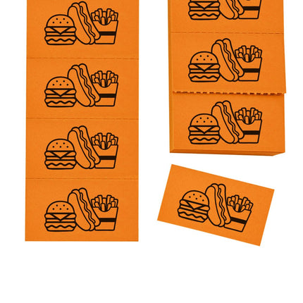 Wertmarken Block, Lebensmittel - 1000 Abrisse pro Satz