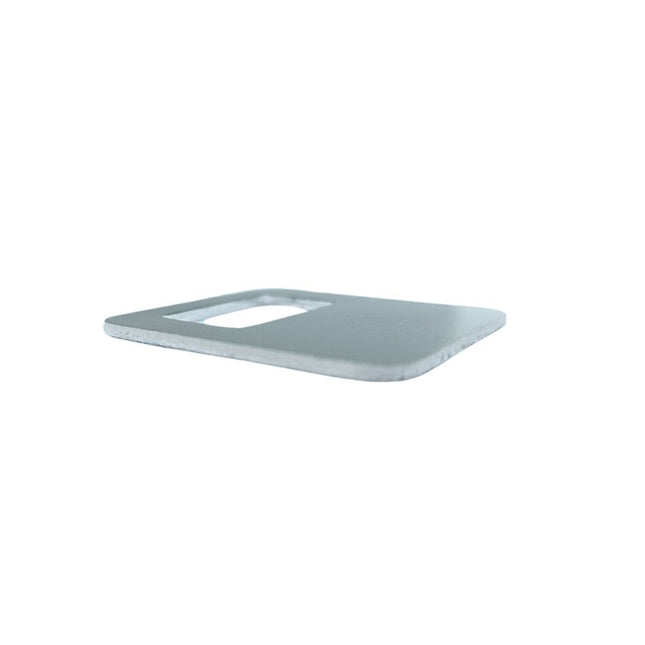 Garderobemarken Elox Aluminium, silberfarben - pro Stück