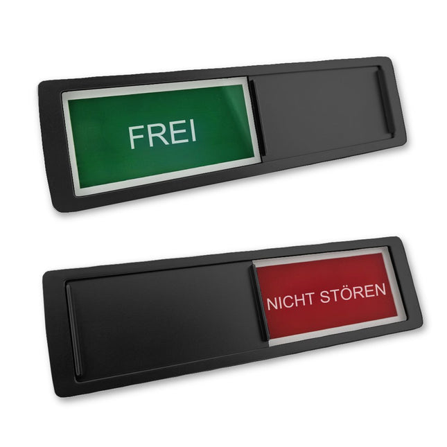 Schiebeschild 'Frei-Nicht Stören' - 178x50mm