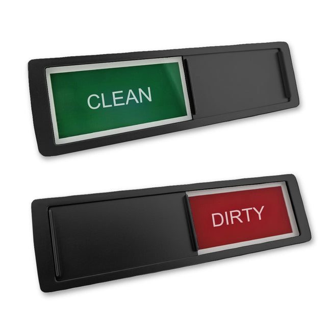 Schiebeschild 'Clean-Dirty' - 178x50mm