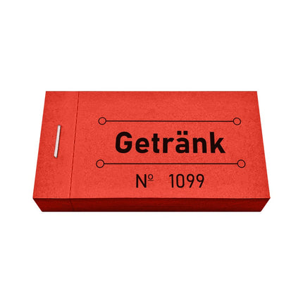 Wertmarken Block 'Getränk' - 50 Abrisse