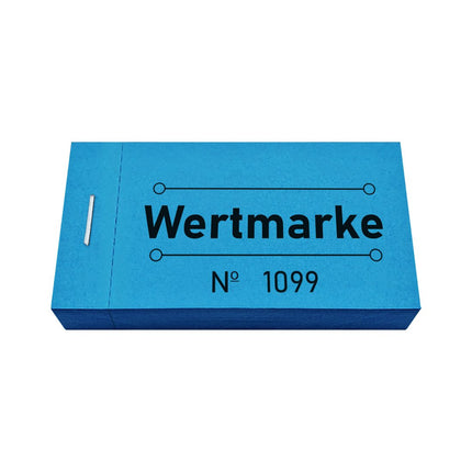 Wertmarken Block 'Wertmarke' - 50 Abrisse