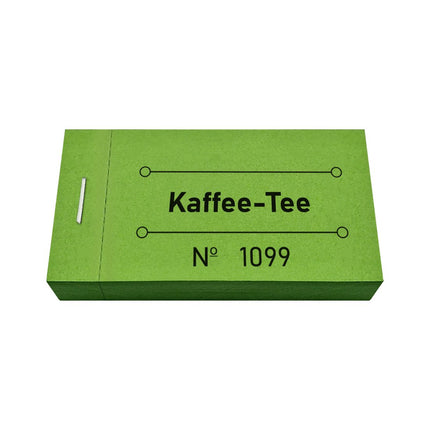 Wertmarken Block 'Kaffee-Tee' - 50 Abrisse