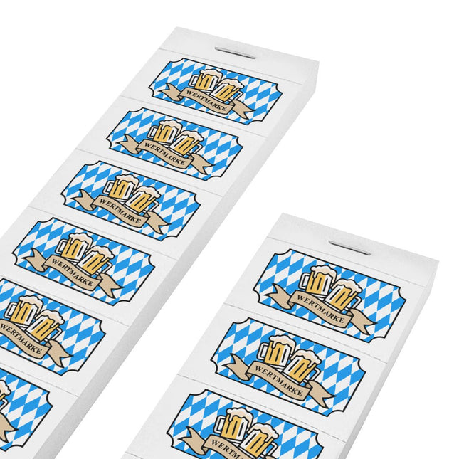 Wertmarken Block 'Oktoberfest' - 1000 Abrisse pro Satz