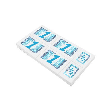 Wertmarken Karte mit 5 Wert-Einheiten, farbiger Druck - 50 Karten