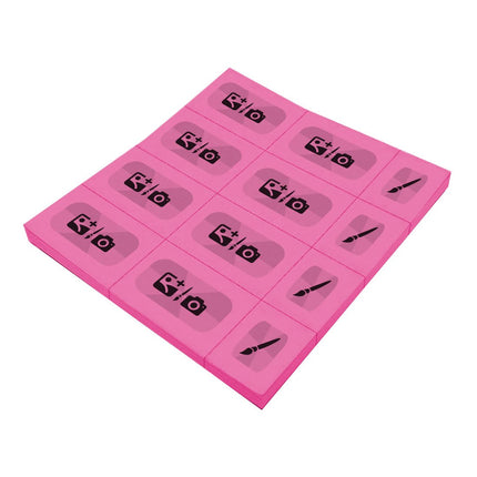 Wertmarken Karte selbst gestalten, 12 Abrisse - 200 Karten