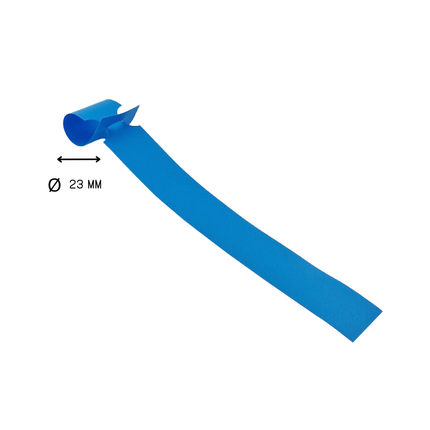 Schlaufenetiketten TT-Drucker 150µ, 160x17 mm, Blau - 4000 Stück