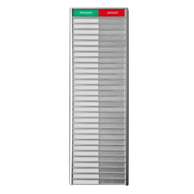 Anwesenheitstafel Business, Present/Absent - 30 Personen