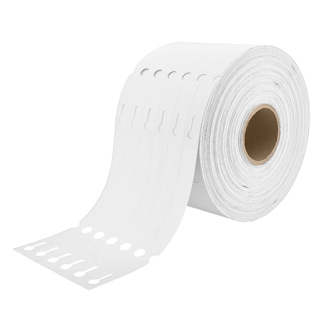 Schlaufenetiketten TT-Drucker 150µ, 160x17 mm, Weiß- 4000 Stück