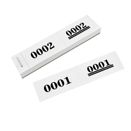 Nummernblock Mini - 1000 Abrisse