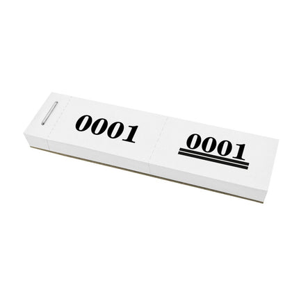 Nummernblock Mini - 1000 Abrisse