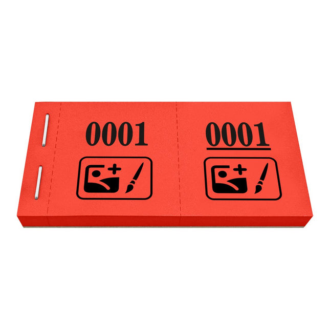 Losnummern eigenes Logo - 1000 Abrisse