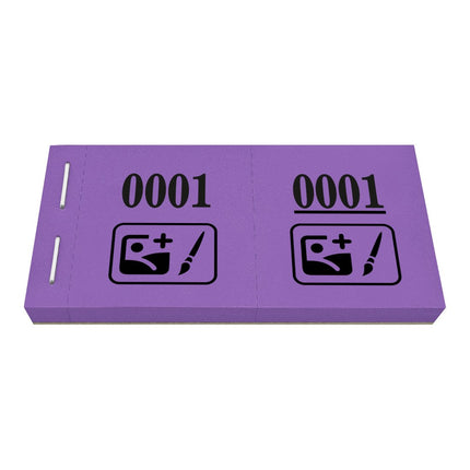 Losnummern eigenes Logo - 1000 Abrisse