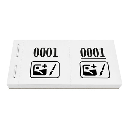 Losnummern eigenes Logo - 1000 Abrisse