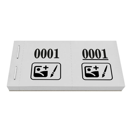 Losnummern eigenes Logo - 1000 Abrisse