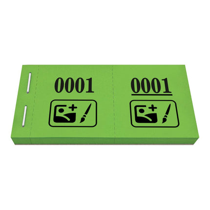 Losnummern eigenes Logo - 1000 Abrisse
