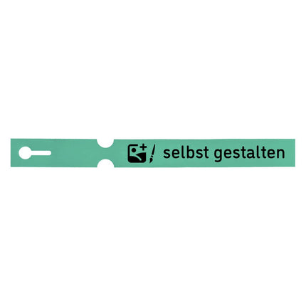 Schlaufenetikett selbst gestalten, 250x25 mm - 100 Stück