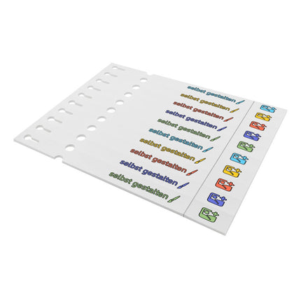 Schlaufenetiketten selbst gestalten 250x20 mm - 200 Stück