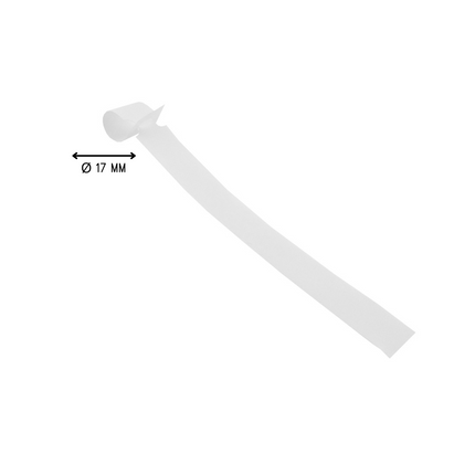 Schlaufenetiketten TT-Drucker 150µ, 200x17 mm - 3000 Stück