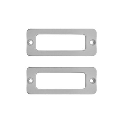 Etikettenhalter Aluminium  65x25 mm- pro Stück