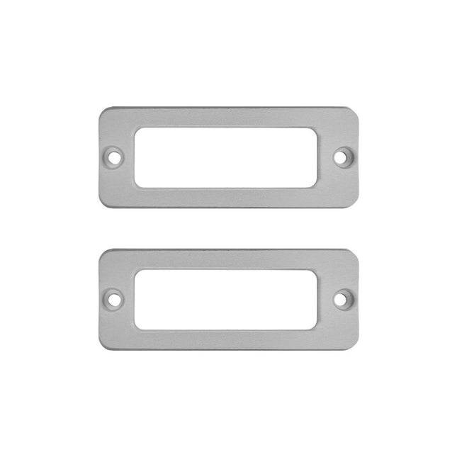 Etikettenhalter Aluminium  65x25 mm- pro Stück