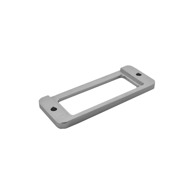 Etikettenhalter Aluminium  65x25 mm- pro Stück