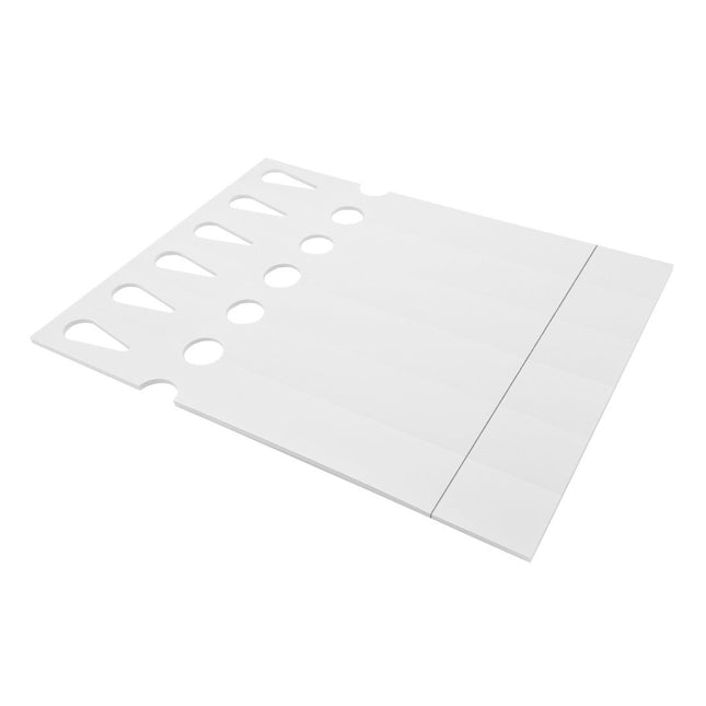 Schlaufenetiketten mit Abrißstreifen 250x33 mm - 198 Stück