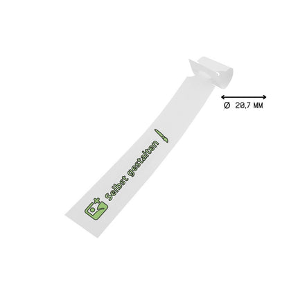 Schlaufenetiketten selbst gestalten 250x25 mm - 200 Stück